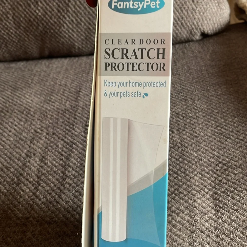 Door Scratch Protector - White
